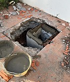 LAVORI FOGNE SCUOLA