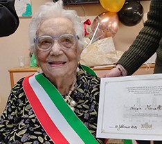 Luisetta Mercalli 109 anni