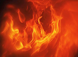 fuoco foto piccola