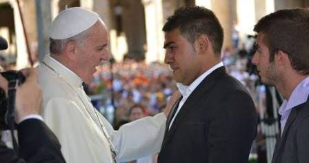 ivano sais incontro con papa francesco