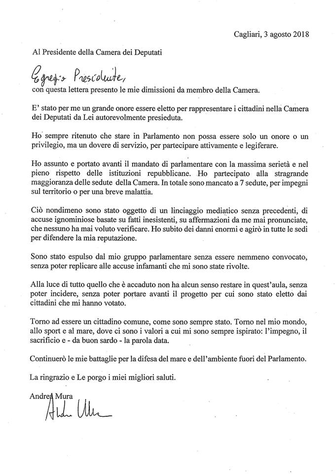 lettera mura