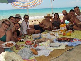 pic nic in spiaggia